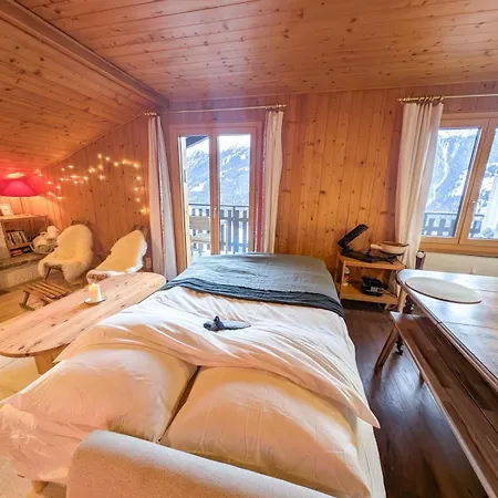 Cocon Alpin: Vue Imprenable, & Calme 아파트 상뤼크